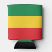 Rafraîchisseur Pour Canette Drapeau vert, or (jaune) et rouge (Dos)