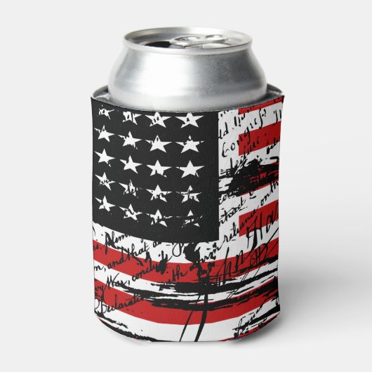 Rafraîchisseur Pour Canette Drapeau vintage (Can devant)