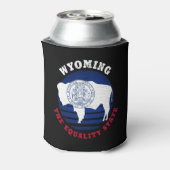 RAFRAÎCHISSEUR POUR CANETTE DRAPEAU WYOMOMING EQUALITY STATE (Can Dos)