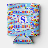 Rafraîchisseur Pour Canette Drapeaux de signalisation maritime (Devant)