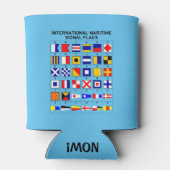 Rafraîchisseur Pour Canette Drapeaux de signaux maritimes internationaux (Dos)
