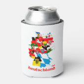 Rafraîchisseur Pour Canette Drapeaux Deutschland (Can devant)