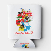 Rafraîchisseur Pour Canette Drapeaux Deutschland (Dos)