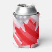 Rafraîchisseur Pour Canette Drapeaux du Canada et des États-Unis (Can devant)