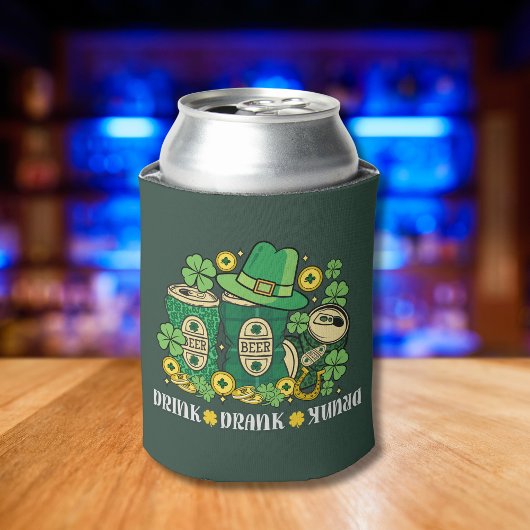 Rafraîchisseur Pour Canette Drink Drank Drunk Funny St Patrick's Day Beer