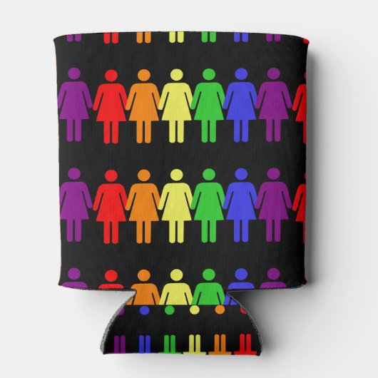 Rafraîchisseur Pour Canette droits des femmes LGBTQIA Thunder_Cove (Dos)