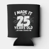 Rafraîchisseur Pour Canette Drôle 25e anniversaire Citation Sarcastique 25 ans (Dos)