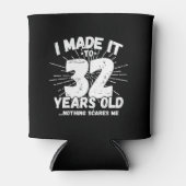 Rafraîchisseur Pour Canette Drôle 32ème Anniversaire Citation Sarcastique 32 A (Devant)