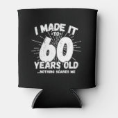 Rafraîchisseur Pour Canette Drôle 60e Anniversaire Citation Sarcastique 60 ans (Devant)