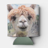 Rafraîchisseur Pour Canette Drôle Alpaca Llama Ne touche pas Je crache (Dos)