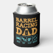 Rafraîchisseur Pour Canette Drôle Barrel Racing Papa Drive Pay Clap Répéter (Can Dos)