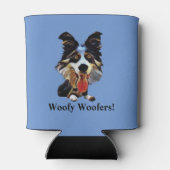 Rafraîchisseur Pour Canette Drôle Cartoon Bordure Collie Can Cooler (Dos)