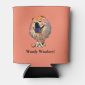 Rafraîchisseur Pour Canette Drôle Cartoon Chow Chow Chow Can Cooler (Devant)