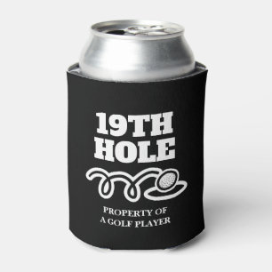 Rafraîchisseur Pour Canette Drôle de humour de golf 19th hole, boisson offert