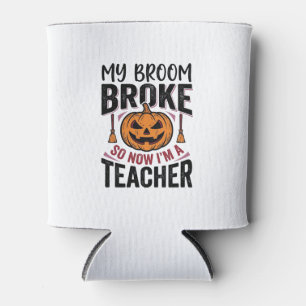 Rafraîchisseur Pour Canette Drôle de professeur d'Halloween Balai Cassa Concep