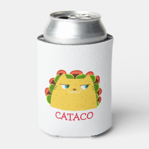 Rafraîchisseur Pour Canette Drôle de refroidisseur de canette Cataco Chat mign