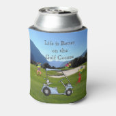 Rafraîchisseur Pour Canette Drôle Golfeurs et serviette de golf (Can Dos)