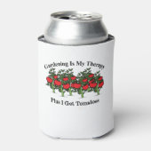 Rafraîchisseur Pour Canette Drôle Jardinage Est Mon Thérapie (Can devant)