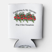 Rafraîchisseur Pour Canette Drôle Jardinage Est Mon Thérapie (Devant)