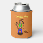 Rafraîchisseur Pour Canette Drôle lézard chantant avec bande dessinée micro (Can Dos)