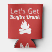 Rafraîchisseur Pour Canette Drôle, on s'enfuit de feu d'artifice (Devant)