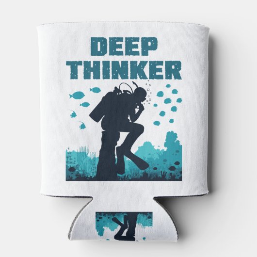 Rafraîchisseur Pour Canette Drôle plongée plongée plongée plongée profonde pen (Dos)