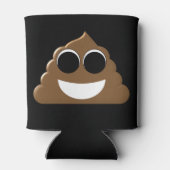 Rafraîchisseur Pour Canette Drôle Poop Emoji (Dos)