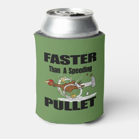 Rafraîchisseur Pour Canette Drôle poulet course dessin peut refroidir (Can Dos)