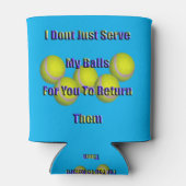 Rafraîchisseur Pour Canette Drôle Tennis Balls Retour, (Dos)