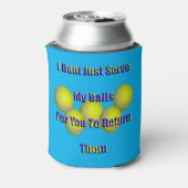 Rafraîchisseur Pour Canette Drôle Tennis Balls Retour, (Can Dos)