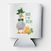 Rafraîchisseur Pour Canette Duck o' the Irish St. Patricks Day (Devant)