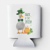 Rafraîchisseur Pour Canette Duck o' the Irish St. Patricks Day (Dos)