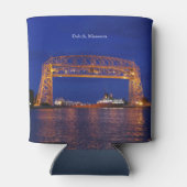 Rafraîchisseur Pour Canette Duluth Aerial Lift Bridge & John G. Munson (Dos)