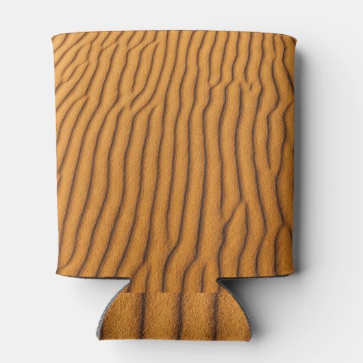 Rafraîchisseur Pour Canette Dune de sable orange : Texture Abstraite (Dos)