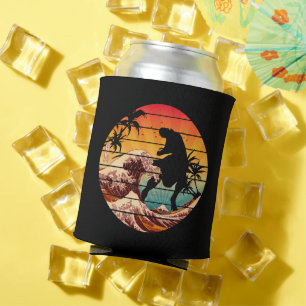 RAFRAÎCHISSEUR POUR CANETTE DUNNY DINOSAUR WAVE DE KANAGAWA VINTAGE