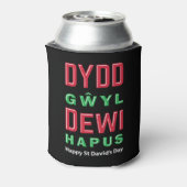 Rafraîchisseur Pour Canette Dydd Giles Dewi Hapus Joyeux St Davids Jour 5 (Can Dos)