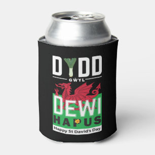 Rafraîchisseur Pour Canette Dydd Giles Dewi Hapus Joyeux St Davids Jour 7