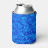 Rafraîchisseur Pour Canette Eau bleue cool sur une boîte coozie (Can devant)