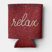 Rafraîchisseur Pour Canette Eau Droplet avec corde Refroidisser le texte Can (Devant)