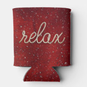 Rafraîchisseur Pour Canette Eau Droplet avec corde Refroidisser le texte Can (Dos)