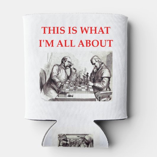 RAFRAÎCHISSEUR POUR CANETTE ÉCHECS (Dos)