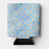 Rafraîchisseur Pour Canette Échelles de parties scintillant en or de l'aquarel (Devant)