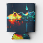 Rafraîchisseur Pour Canette Éclairage Liquide (Devant)