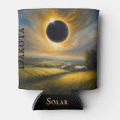 Rafraîchisseur Pour Canette Éclipse Solaire À La Boisson Ferme Midwest (Devant)