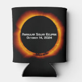 Rafraîchisseur Pour Canette Éclipse solaire annuelle 2023 (Dos)