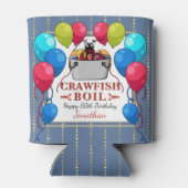 Rafraîchisseur Pour Canette Éclosion de langouste Anniversaire Fête des fruits (Dos)