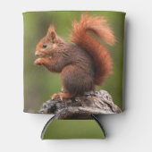 Rafraîchisseur Pour Canette Écureuil de nom personnalisé (Devant)