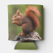 Rafraîchisseur Pour Canette Écureuil de nom personnalisé (Dos)