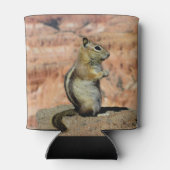 Rafraîchisseur Pour Canette Écureuil de sol doré (Dos)