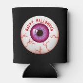 Rafraîchisseur Pour Canette Éffrayant Bloodshot Eyeball Halloween heureux (Dos)
